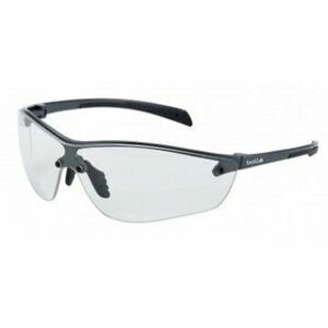 Ochranné brýle BOLLÉ® SILIUM PLUS – kovově šedé, čiré (Barva: Šedá, Čočky: Čiré) obraz