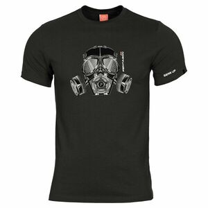 Pánské tričko Gas mask Pentagon® – Černá (Barva: Černá, Velikost: 3XL) obraz