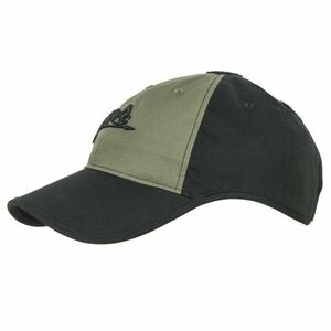 Kšiltovka „baseballka“ Logo Cap Ripstop Helikon-Tex® – Černá / zelená (Barva: Černá / zelená) obraz