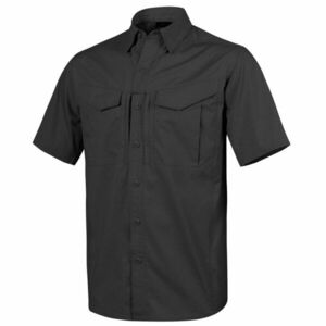 Košile s krátkým rukávem Helikon-Tex® Defender MK2® Ripstop - černá (Barva: Černá, Velikost: 3XL) obraz