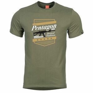 Pánské tričko PENTAGON® ACR - zelené (Barva: Zelená, Velikost: 3XL) obraz