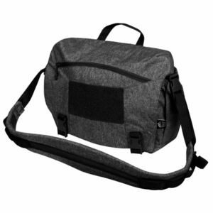 Brašna přes rameno Helikon-Tex® Urban Courier Bag Medium® Nylon - Melange - černá (Barva: Melange Grey / černá) obraz