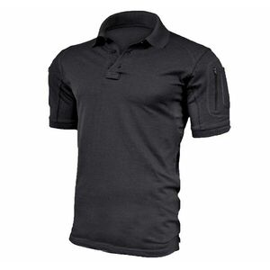 Tričko Texar® Polo Elite Pro - černé (Barva: Černá, Velikost: 3XL) obraz