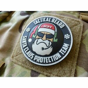 Nášivka Tactical Beard Santa Claus Protection Team JTG® - barevná (Barva: Vícebarevná) obraz