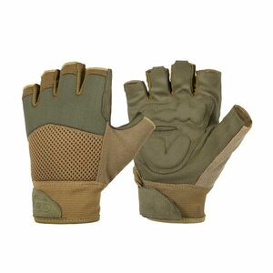 Rukavice Half Finger MK2 Helikon-Tex® – Olive Green / coyote (Barva: Zelená / coyote, Velikost: XXL) obraz