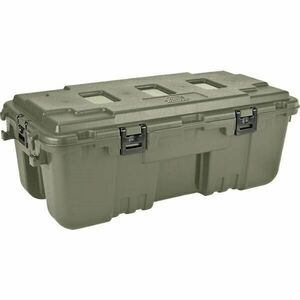 Přepravní box s kolečky a panty Plano Molding® Storage Trunk - zelený (Barva: Zelená) obraz