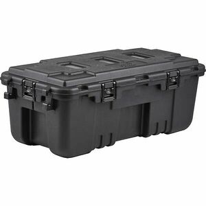 Přepravní box s kolečky a panty Plano Molding® Storage Trunk - černý (Barva: Černá) obraz
