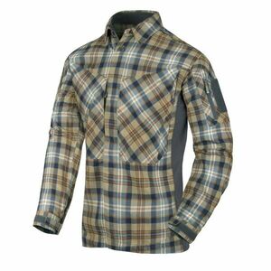 Flanelová košile MBDU Helikon-Tex® - Ginger Plaid (Barva: Hnědá, Velikost: 3XL) obraz
