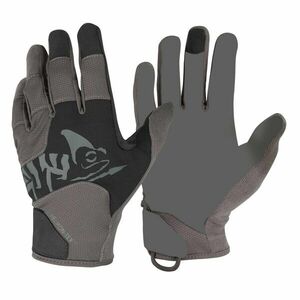 Taktické rukavice ALL ROUND Helikon-Tex® – Černá / Shadow Grey (Barva: Černá / Shadow Grey, Velikost: L) obraz