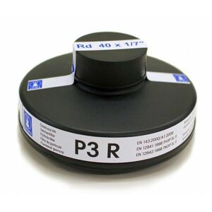 Částicový kombinovaný filtr P3 R – Černá (Barva: Černá) obraz