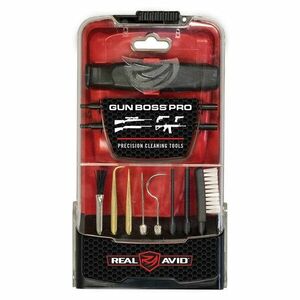 Čisticí sada Gun Boss® PRO Precision Cleaning Real Avid® – Černá / červená (Barva: Černá / červená) obraz