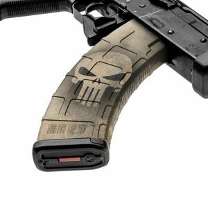 GunSkins® prémiový vinylový skin na zásobník AK-47 – GS® Skull Tan™ (Barva: GS® Skull Tan™) obraz
