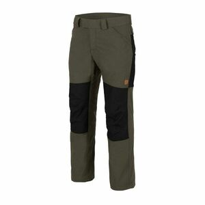 Kalhoty Woodsman Helikon-Tex® – Taiga Green / černá (Barva: Taiga Green / černá, Velikost: S - long) obraz