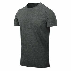 Tričko Slim Helikon-Tex® – Melange Grey / černá (Barva: Melange Grey / černá, Velikost: 3XL) obraz