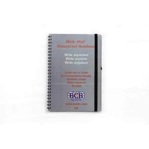 Voděodolný zápisník PVC Cover A5 BCB® (Barva: Šedá) obraz