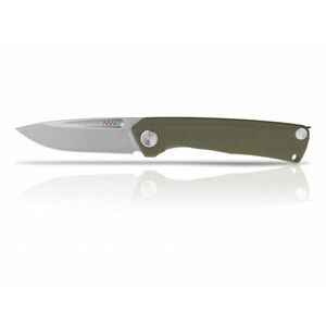 Zavírací nůž Z200 G10 Liner Lock ANV® - barva rukojeti: Olive Green, šedá čepel - Stone wash (Barva: Olive Green, Varianta: Šedá čepel - Stone Wash) obraz