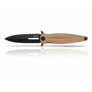 Zavírací nůž Z400 G10 Liner Lock ANV® - barva rukojeti: písková, DLC černá čepel (Barva: Písková, Varianta: Černá čepel - DLC) obraz