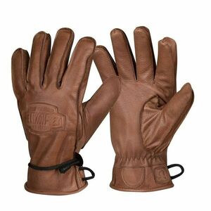 Kožené zimní rukavice Range Helikon-Tex® (Barva: US Brown, Velikost: XXL) obraz