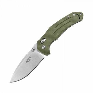 Zavírací nůž Firebird F7611 Ganzo® – Stříbrná čepel – Satin, Zelená (Barva: Zelená, Varianta: Stříbrná čepel – Satin) obraz