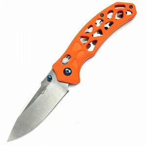 Zavírací nůž Firebird F7631 Ganzo® – Stříbrná čepel – Satin, Oranžová (Barva: Oranžová, Varianta: Stříbrná čepel – Satin) obraz