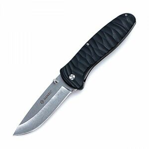 Zavírací nůž G6252 Ganzo® – Stříbrná čepel – Satin, Černá (Barva: Černá, Varianta: Stříbrná čepel – Satin) obraz