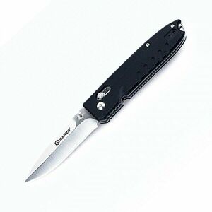 Zavírací nůž G746 Ganzo® – Stříbrná čepel – Satin, Černá (Barva: Černá, Varianta: Stříbrná čepel – Satin) obraz