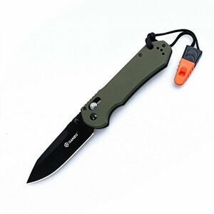 Zavírací nůž G7453-WS Ganzo® – černá, Zelená (Barva: Zelená, Varianta: Černá) obraz