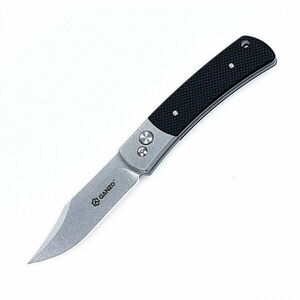 Zavírací nůž G7472 Ganzo® – Stříbrná čepel – Satin, Černá (Barva: Černá, Varianta: Stříbrná čepel – Satin) obraz
