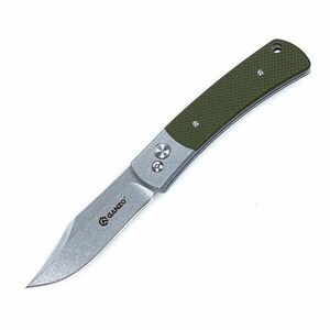 Zavírací nůž G7472 Ganzo® – Stříbrná čepel – Satin, Zelená (Barva: Zelená, Varianta: Stříbrná čepel – Satin) obraz