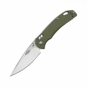 Zavírací nůž G7531 Ganzo® – Stříbrná čepel – Satin, Zelená (Barva: Zelená, Varianta: Stříbrná čepel – Satin) obraz