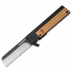 Zavírací nůž Quadrant Gerber® – Černá - satin, BAMBOO (Barva: BAMBOO, Varianta: Černá - satin) obraz