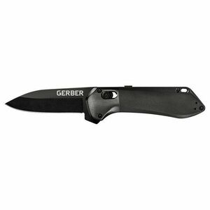 Zavírací nůž Highbrow Compact Gerber® – Černá, Černá (Barva: Černá, Varianta: Černá) obraz