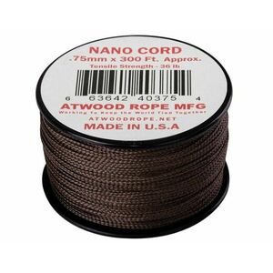 Padáková šňůra Nano Cord (300 ft) ARM® – Hnědá (Barva: Hnědá) obraz