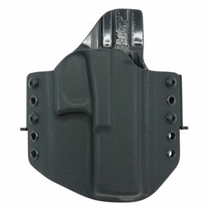 OWB Glock 17 - vnější pistolové pouzdro s polovičním SweatGuardem RH Holsters® – Černá (Barva: Černá, Typ uchycení: SpeedLoops) obraz