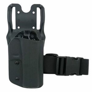OWB Glock 17 - taktické pistolové pouzdro bez pojistky RH Holsters® – uchycení na platformu, Černá (Barva: Černá, Typ uchycení: uchycení na platformu) obraz