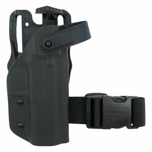 OWB CZ P-10 F - taktické pistolové pouzdro s automatickou pojistkou RH Holsters® – uchycení na platformu, Černá (Barva: Černá, Typ uchycení: uchycení obraz