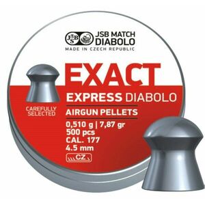 Diabolky Exact Express 4.52 mm JSB® / 500 ks (Barva: Vícebarevná) obraz