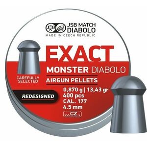Diabolky Exact Monster Redesigned 4.52 mm JSB® / 400 ks (Barva: Vícebarevná) obraz