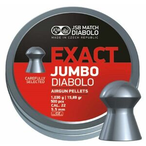 Diabolky Exact Jumbo 5.5 mm JSB® / 500 ks (Barva: Vícebarevná) obraz