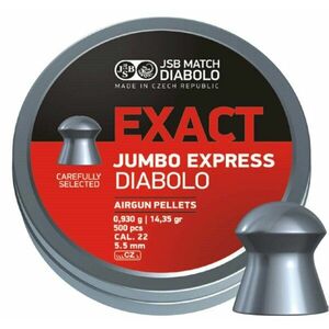 Diabolky Exact Jumbo Express 5.52 mm JSB® / 500 ks (Barva: Vícebarevná) obraz