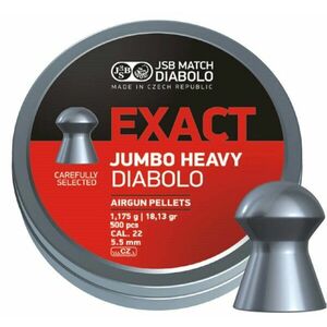 Diabolky Exact Jumbo Heavy 5.52 mm JSB® / 250 ks (Barva: Vícebarevná) obraz