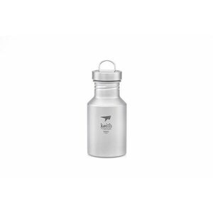 Titanová láhev Sport Bottle Keith® 400 ml (Barva: Stříbrná) obraz