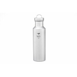 Titanová láhev Sport Bottle Keith® 700 ml (Barva: Stříbrná) obraz