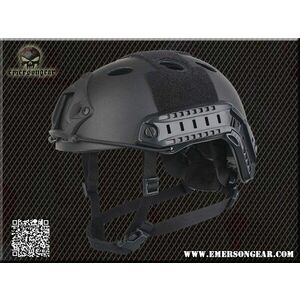 Airsoftová helma Fast PJ EmersonGear® – Černá (Barva: Černá) obraz
