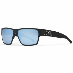 Sluneční brýle Delta Polarized Gatorz® – Smoke Polarized w/ Blue Mirror, Černá (Barva: Černá, Čočky: Smoke Polarized w/ Blue Mirror) obraz