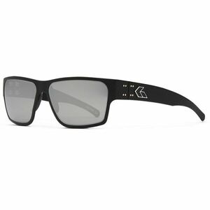 Sluneční brýle Delta Polarized Gatorz® – Smoke Polarized w/ Chrome Mirror, Černá (Barva: Černá, Čočky: Smoke Polarized w/ Chrome Mirror) obraz