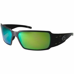 Sluneční brýle Boxster Polarized Gatorz® – Brown Polarized w/ Green Mirror, Černá (Barva: Černá, Čočky: Brown Polarized w/ Green Mirror) obraz