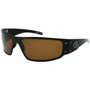 Sluneční brýle Magnum Polarized Gatorz® – Brown Polarized, Černá (Barva: Černá, Čočky: Brown Polarized) obraz