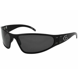 Sluneční brýle Wraptor Polarized Gatorz® – Smoke Polarized, Černá (Barva: Černá, Čočky: Smoke Polarized) obraz