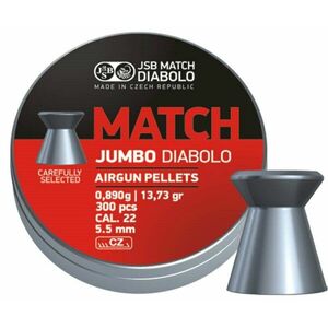 Diabolky Jumbo Match 5.5 mm JSB® / 300 ks (Barva: Vícebarevná) obraz